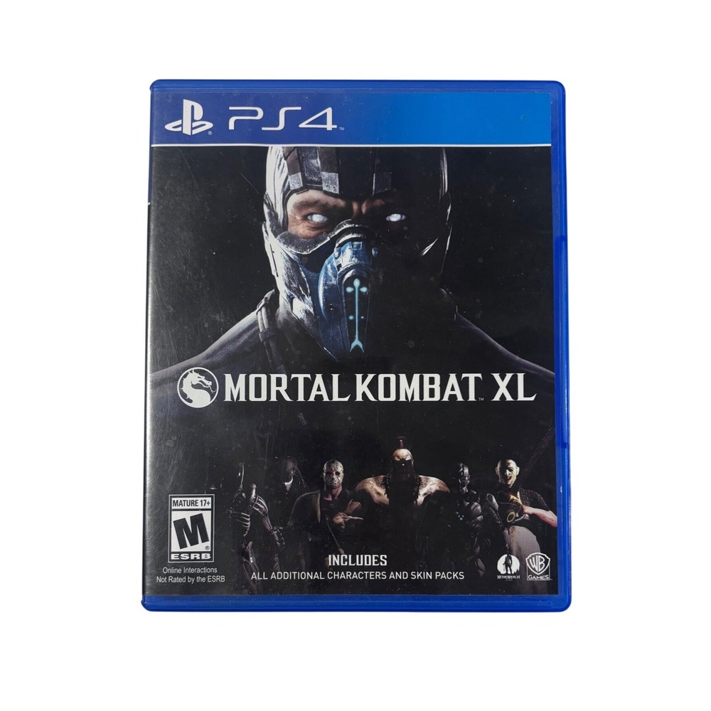 Mortal Kombat XL Sony PlayStation 4 PS4 Fighting Game Complete with DLC Content